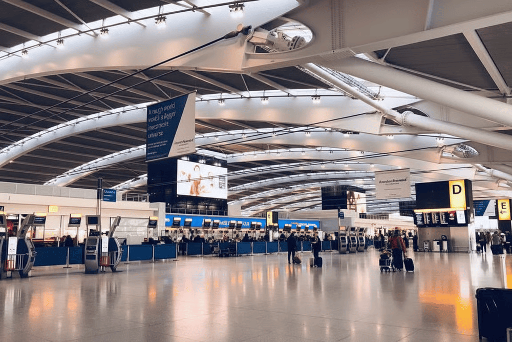 Không gian nhà ga T5